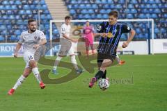 3. Liga - Waldhof Mannheim - FC Ingolstadt 04 - Marc Stendera (10, FCI) Christiansen Max (13 Mannheim)