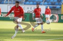 3. Liga - Waldhof Mannheim - FC Ingolstadt 04 - Stefan Kutschke (30, FCI)  Schuß Warmup