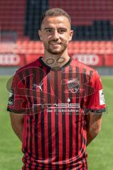 Fatih Kaya (9, FCI) ; FC Ingolstadt 04; 3.Liga, Porträttermin 2020/2021