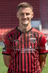 Stefan Kutschke (30, FCI) ; FC Ingolstadt 04; 3.Liga, Porträttermin 2020/2021