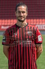 Jonatan Kotzke (25 FCI) ; FC Ingolstadt 04; 3.Liga, Porträttermin 2020/2021