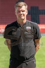 Torwarttrainer Alexander Kunze (FCI) ; FC Ingolstadt 04; 3.Liga, Porträttermin 2020/2021