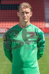 Torwart Robert Jendrusch (1, FCI) ; FC Ingolstadt 04; 3.Liga, Porträttermin 2020/2021