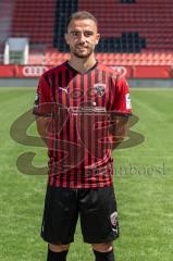 Fatih Kaya (9, FCI) ; FC Ingolstadt 04; 3.Liga, Porträttermin 2020/2021