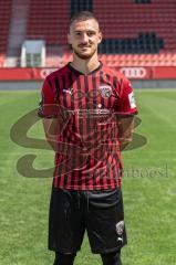 Maximilian Wolfram (8, FCI) ; FC Ingolstadt 04; 3.Liga, Porträttermin 2020/2021
