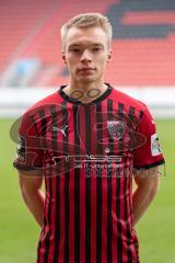 Ilmari Niskanen (22, FCI) ; FC Ingolstadt 04; 3.Liga, Porträttermin 2020/2021