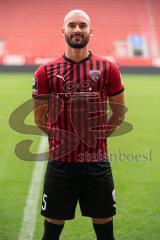 Nico Antonitsch (5, FCI) ; FC Ingolstadt 04; 3.Liga, Porträttermin 2020/2021