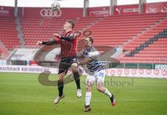 3. Liga - FC Ingolstadt 04 - MSV Duisburg - Stefan Kutschke (30, FCI) Vincent Gembalies (26 MSV)