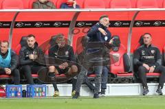 3. Fußball-Liga - Saison 2020/2021 - FC Ingolstadt 04 - SpVgg Unterhaching - Chef-Trainer Tomas Oral (FCI) - Foto: Meyer Jürgen