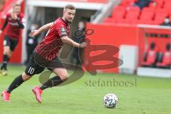 3. Fußball-Liga - Saison 2020/2021 - FC Ingolstadt 04 - SC Verl - Marc Stendera (#10,FCI) - Foto: Meyer Jürgen