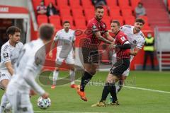 3. Liga - FC Ingolstadt 04 - SpVgg Unterhaching - Robin Krauße (23, FCI) Marcel Gaus (19, FCI) Hasenhüttl Patrick (11 SpVgg)