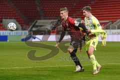 3. Liga - FC Ingolstadt 04 - SV Wiesbaden - Stefan Kutschke (30, FCI) mit Walbrecht Tim (16 SVW) Zweikampf