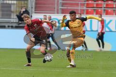 3. Liga - FC Ingolstadt 04 - Dynamo Dresden - Filip Bilbija (35, FCI) Ransford-Yeboah Königsdörffer (35 Dresden)