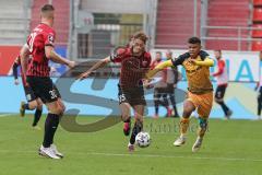 3. Liga - FC Ingolstadt 04 - Dynamo Dresden - Filip Bilbija (35, FCI) Ransford-Yeboah Königsdörffer (35 Dresden)