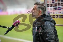 3. Liga - FC Ingolstadt 04 - F.C. Hansa Rostock - Cheftrainer Tomas Oral (FCI) im Magenta Interview