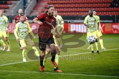 3. Liga - FC Ingolstadt 04 - SV Wiesbaden - Björn Paulsen (4, FCI) vor dem Tor