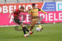 3. Liga - FC Ingolstadt 04 - Dynamo Dresden - Filip Bilbija (35, FCI) Ransford-Yeboah Königsdörffer (35 Dresden)