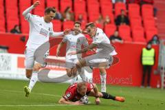 3. Fußball-Liga - Saison 2020/2021 - FC Ingolstadt 04 - SpVgg Unterhaching - Beister Maximilian (#11,FCI) - Foto: Meyer Jürgen