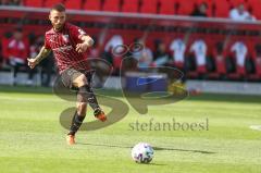 3. Fußball-Liga - Saison 2020/2021 - FC Ingolstadt 04 -  KFC Uerdingen - Robin Krausse (#23,FCI)  - Foto: Meyer Jürgen