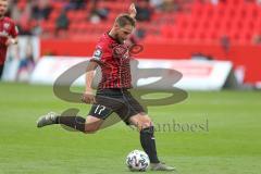 3. Fußball-Liga - Saison 2020/2021 - FC Ingolstadt 04 - SpVgg Unterhaching - Michael Heinloth (#17,FCI)  - Foto: Meyer Jürgen