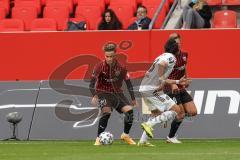 3. Liga - FC Ingolstadt 04 - SpVgg Unterhaching - Hawkins Jaren (20 FCI) Schwabl Markus (23 SpVgg) Gordon Büch (18, FCI)