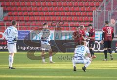 3. Liga - FC Ingolstadt 04 - MSV Duisburg - Spiel ist aus, Sieg Ingolstadt 2:1, Michael Heinloth (17, FCI) Ilmari Niskanen (22, FCI) Thomas Keller (27, FCI) Stefan Kutschke (30, FCI)