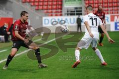 3. Liga - FC Ingolstadt 04 - SC Verl - Michael Heinloth (17, FCI) Sander Philipp (11 Verl)