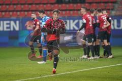 3. Liga - FC Ingolstadt 04 - 1. FC Magdeburg - Dennis Eckert Ayensa (7, FCI) Tor Jubel Siegtreffer