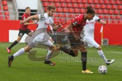 3. Fußball-Liga - Saison 2020/2021 - FC Ingolstadt 04 - SC Verl - Ganiggia Ginola Elva (#14,FCI)  - Foto: Meyer Jürgen