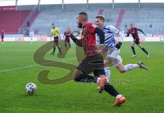 3. Liga - FC Ingolstadt 04 - MSV Duisburg - Fatih Kaya (9, FCI) Maximilian Sauer (2 MSV)