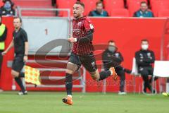 3. Fußball-Liga - Saison 2020/2021 - FC Ingolstadt 04 - SpVgg Unterhaching - Fatih Kaya (#9,FCI)  - Foto: Meyer Jürgen