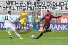 3. Liga - FC Ingolstadt 04 - SC Verl - Tobias Schröck (21, FCI) Janjic Zlatko (13 Verl)