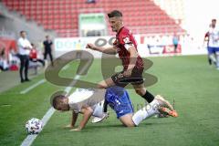 3. Liga - FC Ingolstadt 04 - KFC Uerdingen 05 - Stefan Kutschke (30, FCI) gegen Velkov Stefan (13 KFC)