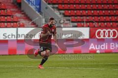 3. Liga - FC Ingolstadt 04 - SV Wiesbaden - Tor 3:1 Marc Stendera (10, FCI) Jubel, erstes Tor für FCI,