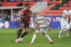 3. Liga - FC Ingolstadt 04 - SC Verl - Caniggia Ginola Elva (14, FCI) Sander Philipp (11 Verl)