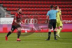 3. Liga - FC Ingolstadt 04 - SV Wiesbaden - Tor 3:1 Marc Stendera (10, FCI) Jubel, erstes Tor für FCI,