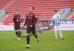 3. Liga - FC Ingolstadt 04 - MSV Duisburg - Tor verpasst ärgertsich Dennis Eckert Ayensa (7, FCI)