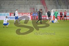 3. Liga - FC Ingolstadt 04 - F.C. Hansa Rostock - Spiel ist aus, 1:0 Sieg, Rostock enttäuscht, Cheftrainer Tomas Oral (FCI)