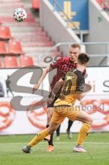 3. Liga - FC Ingolstadt 04 - Dynamo Dresden - Ilmari Niskanen (22, FCI) Julius Kade (20 Dresden)