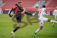 3. Liga - FC Ingolstadt 04 - VfB Lübeck - Dennis Eckert Ayensa (7, FCI) Okungbowa Osarenren (20 Lübeck)