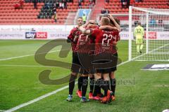 3. Liga - FC Ingolstadt 04 - SC Verl - Björn Paulsen (4, FCI) trictt zum 2:1 Tor Jubel Torwart Brüseke Robin (32 Verl) keine Chance, Ilmari Niskanen (22, FCI) Filip Bilbija (35, FCI) Thomas Keller (27, FCI) Tobias Schröck (21, FCI)