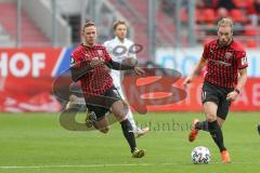 3. Fußball-Liga - Saison 2020/2021 - FC Ingolstadt 04 - SpVgg Unterhaching - Marcel Gaus (#19,FCI) - Beister Maximilian (#11,FCI) - Foto: Meyer Jürgen