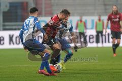 3. Liga - FC Ingolstadt 04 - 1. FC Magdeburg - Dennis Eckert Ayensa (7, FCI) Obermair Raphael (28 Magdeburg)