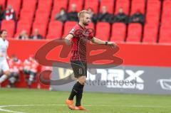 3. Fußball-Liga - Saison 2020/2021 - FC Ingolstadt 04 - SpVgg Unterhaching - Beister Maximilian (#11,FCI) enttäuscht nach einer vergebenen Chance -  Foto: Meyer Jürgen