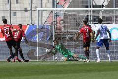 3. Fußball-Liga - Saison 2020/2021 - FC Ingolstadt 04 -  KFC Uerdingen - Torwart Fabijan Buntic (#24,FCI)  - Foto: Meyer Jürgen