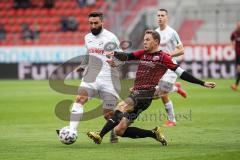 3. Liga - FC Ingolstadt 04 - SC Verl - Marcel Gaus (19, FCI) Mikic Daniel (4 Verl)