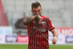 3. Fußball-Liga - Saison 2020/2021 - FC Ingolstadt 04 - SpVgg Unterhaching - Robin Krausse (#23,FCI)  wird ausgewechselt - Foto: Meyer Jürgen