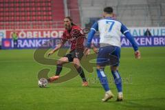 3. Liga - FC Ingolstadt 04 - 1. FC Magdeburg - Caniggia Ginola Elva (14, FCI) Sliskovic Luka (7 Magdeburg)