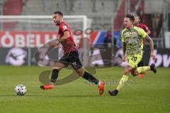 3. Liga - FC Ingolstadt 04 - SV Wiesbaden - Fatih Kaya (9, FCI) Kuhn Moritz (20 SVW)