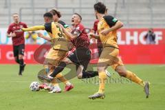 3. Liga - FC Ingolstadt 04 - Dynamo Dresden - Stefan Kutschke (30, FCI) Philipp Hosiner (14 Dresden) Agyemang Diawusie (11 Dresden) Ransford-Yeboah Königsdörffer (35 Dresden)